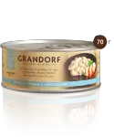 Grandorf консервы для кошек "куриная грудка с креветками в собственном соку"